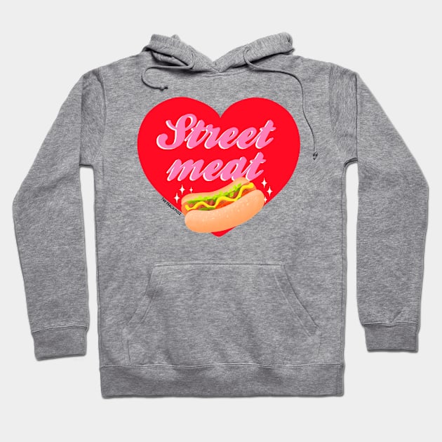 Street Meat - The Peach Fuzz Hoodie by ThePeachFuzz